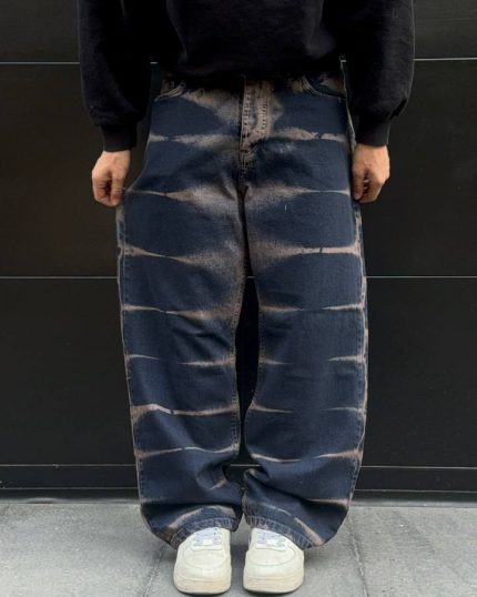 شلوار  بگ  بغل زیگ زاگ کد 71/6