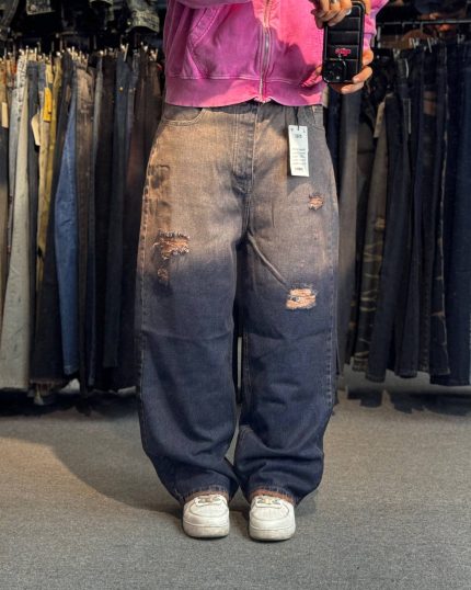 شلوار  بگ  تینت یاسی194/4