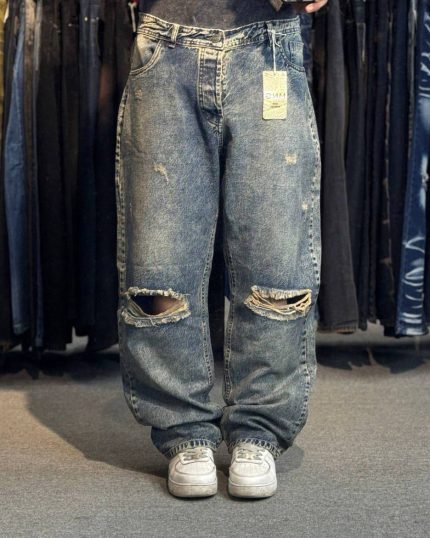 شلوار بگ زانو  زاب 198